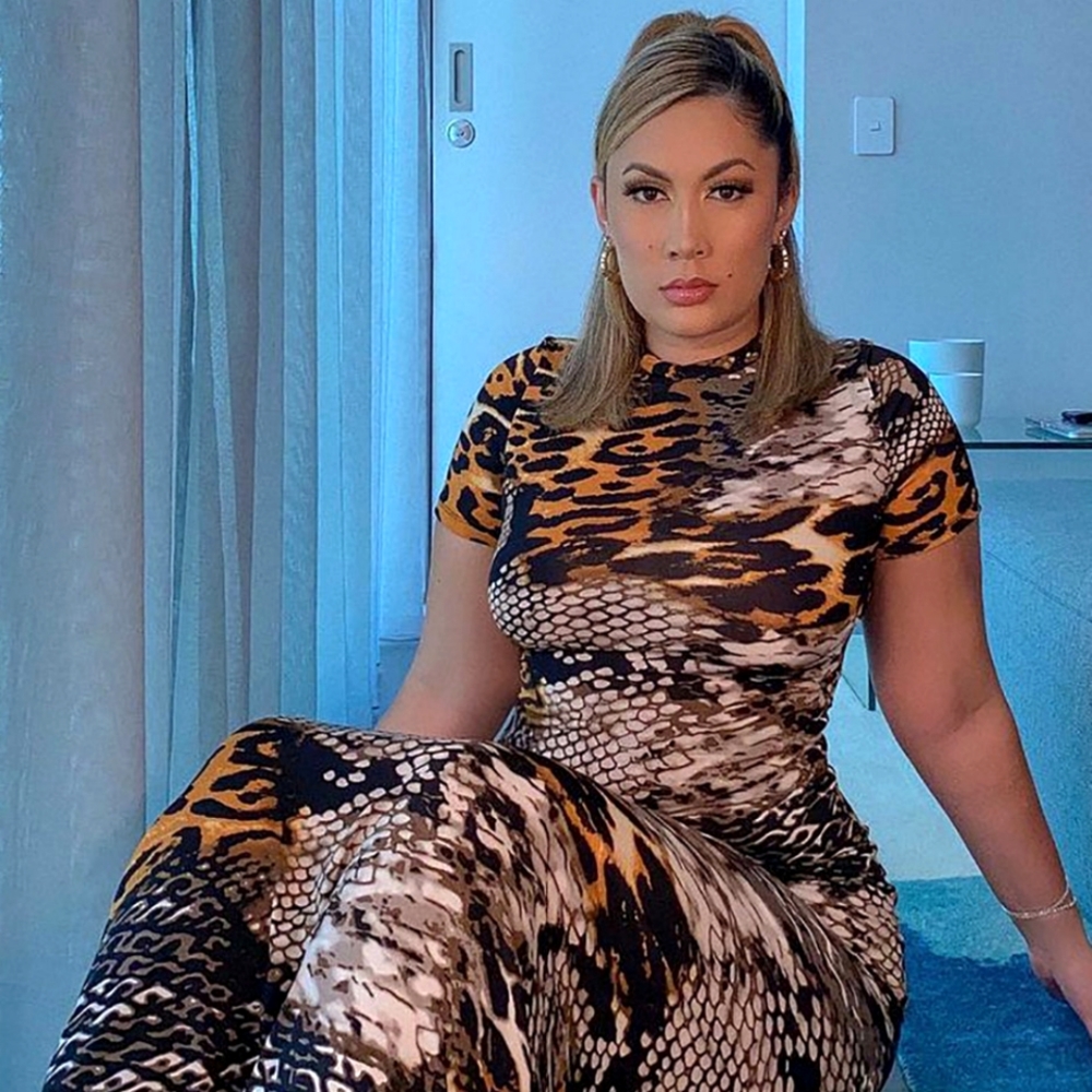 Animal Print Dress